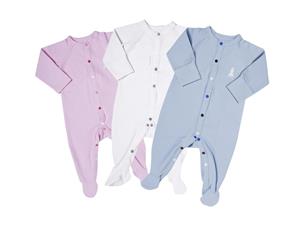 Daddy proof pyjama's roos/blauw/wit